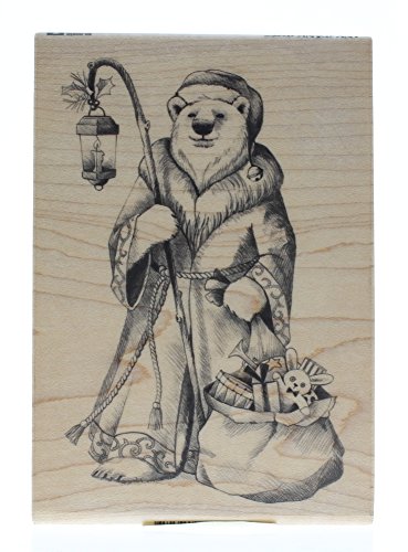 Inkadinkado Holzstempel Weihnachtsmann Eisbär Inkadinkado Holzstempel Weihnachtsmann Eisbär von Inkadinkado