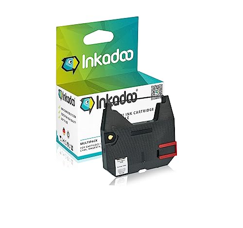 Inkadoo Farbband für Brother 1030 KX-P 300 KX-W 1555 KX-W 900 Series W 1000 Series KX-R 315, Schwarz Tintenband, Schreibmaschinenband, Farbband Schreibmaschine von Inkadoo