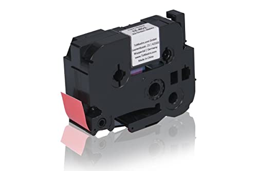 Inkadoo Brother TZE451 P-Touch Farbband schwarz auf rot Laminat 24mm x 8m Kompatibel Inkadoo Brother TZE451 P-Touch Farbband schwarz auf rot Laminat 24mm x 8m Kompatibel von Inkadoo