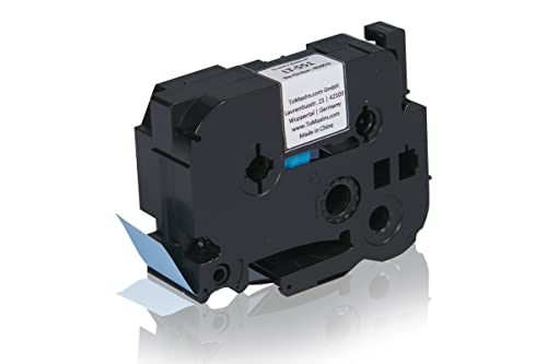Inkadoo Brother TZE551 P-Touch Farbband schwarz auf blau Laminat 24mm x 8m Kompatibel passend für Brother P-Touch 2400 E 2420 PC 2430 PC 2450 Inkadoo Brother TZE551 P-Touch Farbband schwarz auf blau Laminat 24mm x 8m Kompatibel passend für Brother P-Touch 2400 E 2420 PC 2430 PC 2450 von Inkadoo