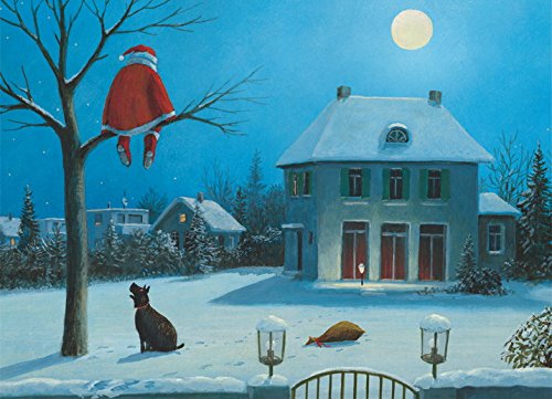 Klappkarte mit Umschlag C6- (11,5 x 17 cm) • 26006-5 ''Stille Nacht'' von Inkognito • Künstler: INKOGNITO © Gerhard Glück • Weihnachten von Inkognito
