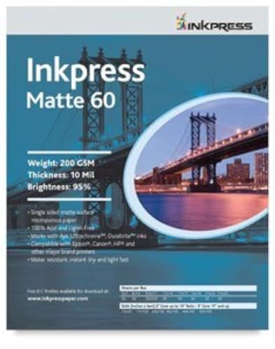 inkpress pp60851150 Commercial matt Inkjet Papier 60 8.5 in. X 11 in. 50 Blatt inkpress pp60851150 Commercial matt Inkjet Papier 60 8.5 in. X 11 in. 50 Blatt von Inkpress