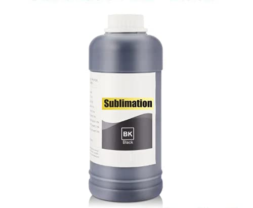 500 ML SUBLIMATIONSTINTE Black/SCHWARZ kompatibel mit Epson, Ricoh, Mutoh, Mimaki, Roland für Textildruck, Sublimationsdruck, Thermo-Transferdruck, Sublimation von Inkpro