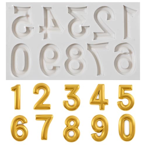 Gießform Silikonform Zahlen 0-9 Klein Backform Gießformen 3D Zahlenform Kuchenform Zahlen Formen Nummer Fondant Backform für Tortendeko Eiswürfelform Zahlen Silikonformen zum Süßigkeiten Backen Gießform Silikonform Zahlen 0-9 Klein Backform Gießformen 3D Zahlenform Kuchenform Zahlen Formen Nummer Fondant Backform für Tortendeko Eiswürfelform Zahlen Silikonformen zum Süßigkeiten Backen von InnoHHustle