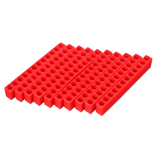 InnoHHustle Bithalter mit 12 Löchern, Sechskantschaft, 1/4-Zoll-Bits, Aufbewahrung, rot, Schraubendreher-Bithalter, Kunststoff, Aufbewahrung, Organizer, Sechskantschaft, Bits, Aufbewahrung, 10 Stück InnoHHustle Bithalter mit 12 Löchern, Sechskantschaft, 1/4-Zoll-Bits, Aufbewahrung, rot, Schraubendreher-Bithalter, Kunststoff, Aufbewahrung, Organizer, Sechskantschaft, Bits, Aufbewahrung, 10 Stück von InnoHHustle