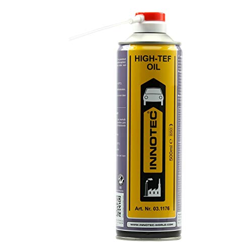 Innotec High-TEF Oil Teflonöl Schmieröl auf PTFE-Basis, 500ml Sprühdose von Innotec