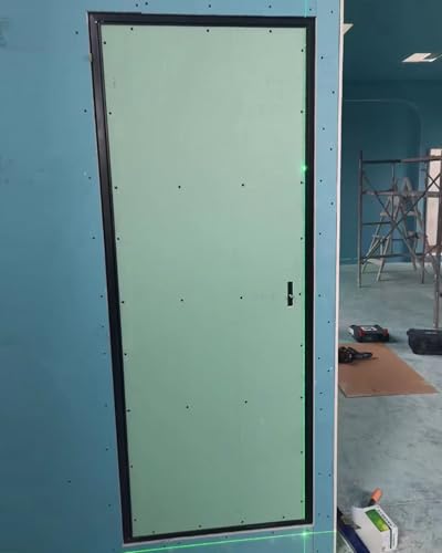 Revisionsklappe Trockenbau Sanitär-Revisionsklappe, Schwarzer Aluminiumrahmen, Magnetverschluss-Revisionstür aus Gipskarton mit Griff, 400 Bis 2000 Mm Hohe Revisionstür – Sondergröße(24x59in(600x1500m Revisionsklappe Trockenbau Sanitär-Revisionsklappe, Schwarzer Aluminiumrahmen, Magnetverschluss-Revisionstür aus Gipskarton mit Griff, 400 Bis 2000 Mm Hohe Revisionstür – Sondergröße(24x59in(600x1500m von Innovz