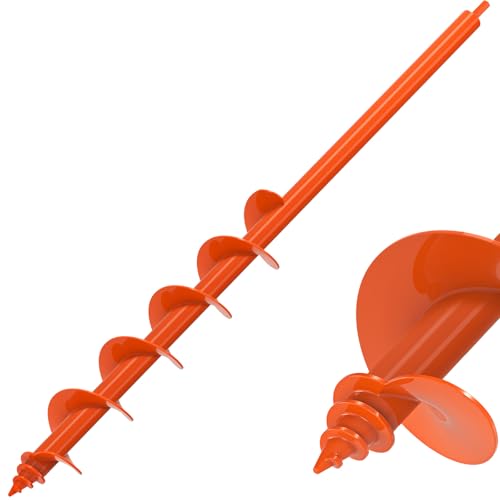 Insaga Gewindeschlangenbohrer Pro, 7,6 x 81,3 cm, Gartenbohrer mit selbstschneidender Schraube und verstärkter Schweißnaht, 3 mm robuster Spiralbohrer für Bohrer, für Blumen, Pflanzen Insaga Gewindeschlangenbohrer Pro, 7,6 x 81,3 cm, Gartenbohrer mit selbstschneidender Schraube und verstärkter Schweißnaht, 3 mm robuster Spiralbohrer für Bohrer, für Blumen, Pflanzen von Insaga
