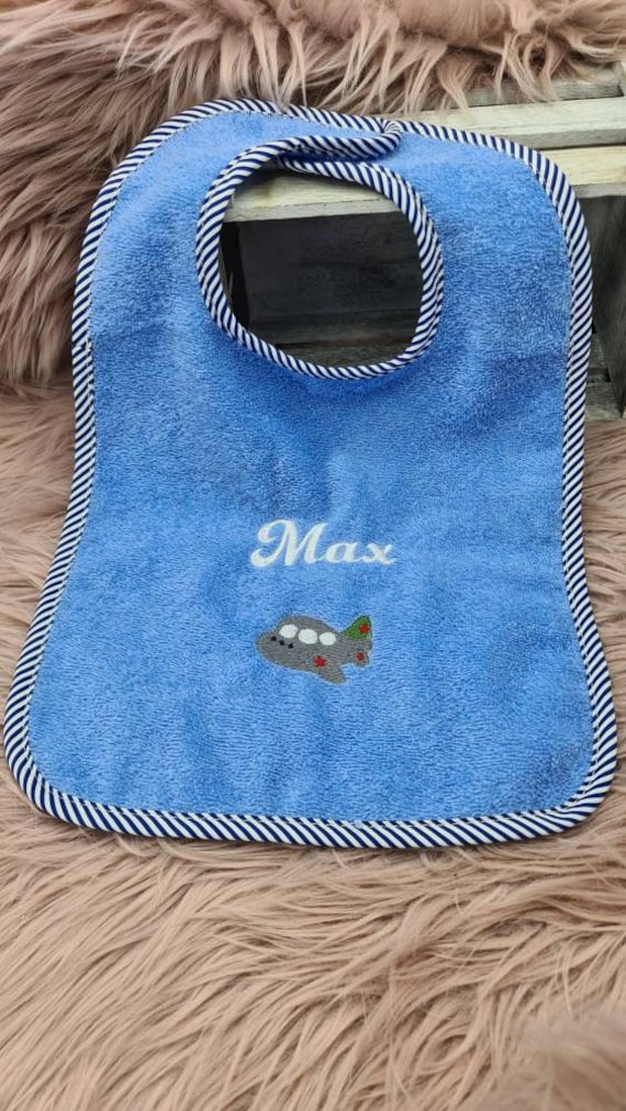 Riesen-Klettlatz Größe 30/45 Klett Lätzchen Baby Personalisiert Mit Namen Bestickt/Viele Farben Riesen-Klettlatz Größe 30/45 Klett Lätzchen Baby Personalisiert Mit Namen Bestickt/Viele Farben von InsaneandUnique