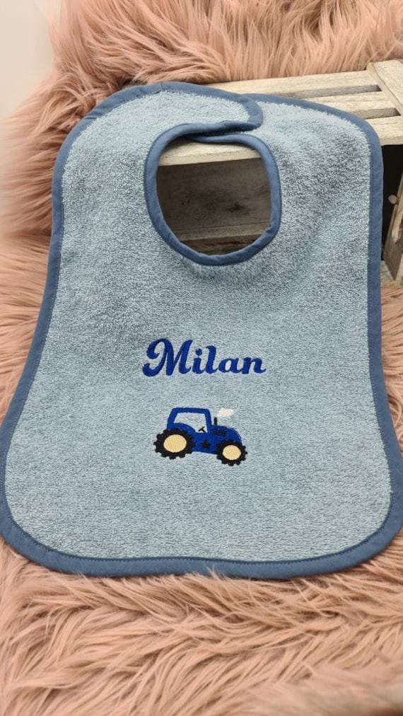 Riesen-Klettlatz Größe 30/45 Klett Lätzchen Baby Personalisiert Mit Namen Bestickt/Viele Farben Riesen-Klettlatz Größe 30/45 Klett Lätzchen Baby Personalisiert Mit Namen Bestickt/Viele Farben von InsaneandUnique