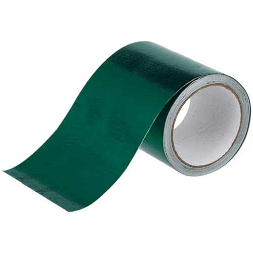 Inscrip Planenband, Reparaturklebeband für Gewebeplanen, Glasfaser Planenflicken, Zelt Reparatur Klebeband, 5M*8 CM, für LKW Abdeckplane, Markise, Zelt, Schlauchboot (Grün) von Inscrip