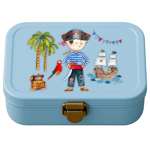 Piraten Sticker Kinder – A5 Vinyl-Aufkleber wasserfest & spülmaschinenfest – für Brotdose, Flasche & Helm – Piratenmotive für Kita & Schule Piraten Sticker Kinder – A5 Vinyl-Aufkleber wasserfest & spülmaschinenfest – für Brotdose, Flasche & Helm – Piratenmotive für Kita & Schule von InselKids