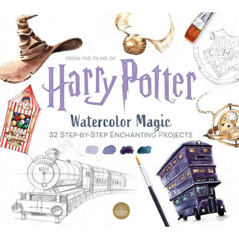 Harry Potter Watercolor Magic - Tugce Audoire, Kartoniert (TB) von Insight Editions