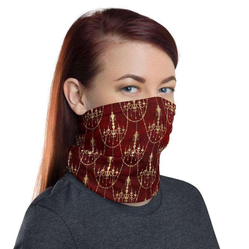 Vampy Debutante Waschbare Gesichtsmaske Hals Gaiter von InspiredRebellion