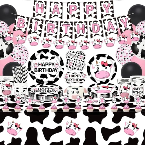 Inspireyee 178 PCS Kuh Party Dekorationen Kuh Druck Geburtstag Party Zubehör Kuh Thema Party Set-Kuh Druck Teller, Servietten, Tischdecke, Banner, für Bauernhof Kuh Baby Dusche Geburtstag serviert 20 Inspireyee 178 PCS Kuh Party Dekorationen Kuh Druck Geburtstag Party Zubehör Kuh Thema Party Set-Kuh Druck Teller, Servietten, Tischdecke, Banner, für Bauernhof Kuh Baby Dusche Geburtstag serviert 20 von Inspireyee