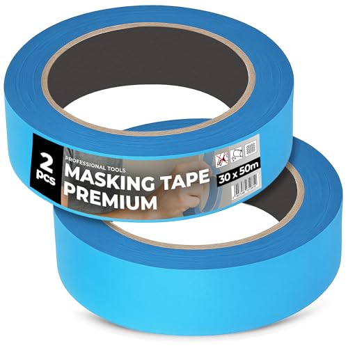 Instalguru 2x Malerkrepp Malerband Klebeband 30 mm 50 m Abdeckband Lackierer Abklebeband Außen Kreppband Malerabdeckband Malerklebeband Universal Handwerkerband Malerarbeiten Instalguru 2x Malerkrepp Malerband Klebeband 30 mm 50 m Abdeckband Lackierer Abklebeband Außen Kreppband Malerabdeckband Malerklebeband Universal Handwerkerband Malerarbeiten von Instalguru