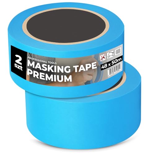 Instalguru 2x Malerkrepp Malerband Klebeband 48 mm 50 m Abdeckband Lackierer Abklebeband Außen Kreppband Malerabdeckband Malerklebeband Universal Handwerkerband Malerarbeiten Instalguru 2x Malerkrepp Malerband Klebeband 48 mm 50 m Abdeckband Lackierer Abklebeband Außen Kreppband Malerabdeckband Malerklebeband Universal Handwerkerband Malerarbeiten von Instalguru