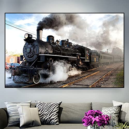 Instarry 5D DIY Diamond Painting Full Groß Zug Home Decoration 60x50 cm Instarry 5D DIY Diamond Painting Full Groß Zug Home Decoration 60x50 cm von Instarry