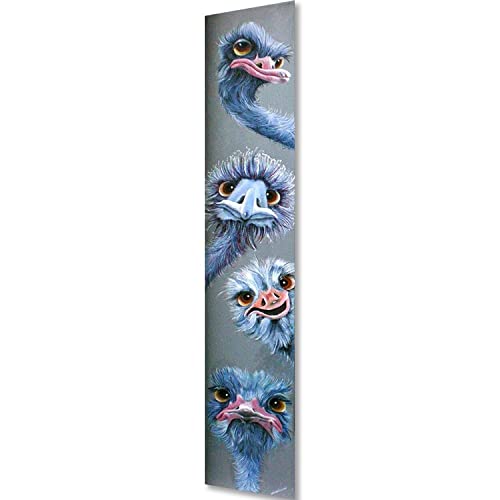 Instarry 5D Diamond Painting Zubehör Groß Tierische Strauße Wall Decoration 160x35 cm von Instarry