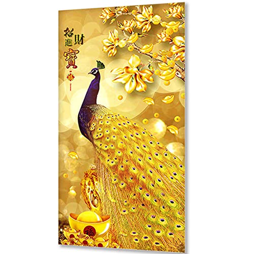 Instarry DIY 5D Diamond Painting Bilder Full Groß Pfau Dekoration Wohnung Modern 60x100 cm Instarry DIY 5D Diamond Painting Bilder Full Groß Pfau Dekoration Wohnung Modern 60x100 cm von Instarry