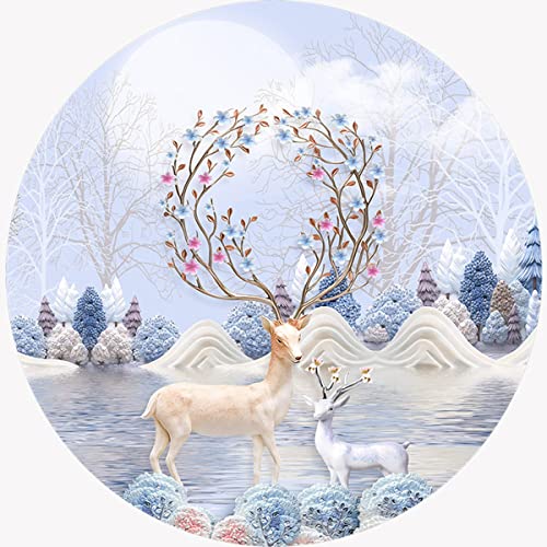 Instarry DIY 5D Diamond Painting Full Groß Reh Schlafzimmer Wohnzimmer Deko 60x60 cm Instarry DIY 5D Diamond Painting Full Groß Reh Schlafzimmer Wohnzimmer Deko 60x60 cm von Instarry