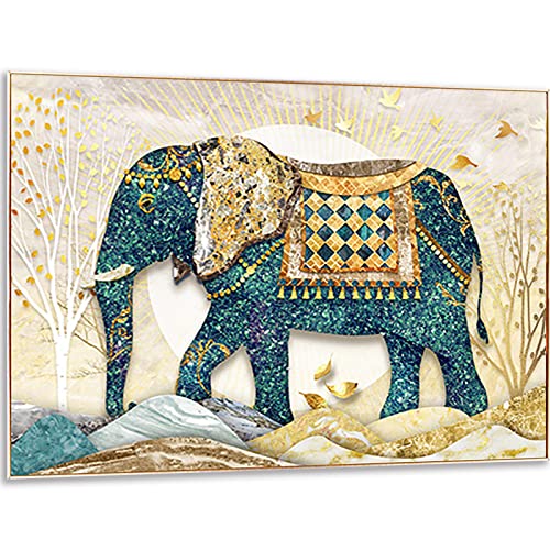 Instarry DIY 5D Diamond Painting Zubehör Groß Elefant Wanddekoration 75x50 cm Instarry DIY 5D Diamond Painting Zubehör Groß Elefant Wanddekoration 75x50 cm von Instarry