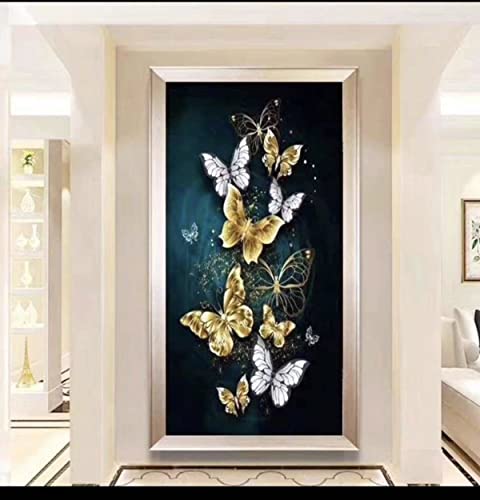 Instarry DIY 5D Diamond Painting Zubehör Groß Schmetterling Schlafzimmer Wohnzimmer Deko 90x60 cm Instarry DIY 5D Diamond Painting Zubehör Groß Schmetterling Schlafzimmer Wohnzimmer Deko 90x60 cm von Instarry