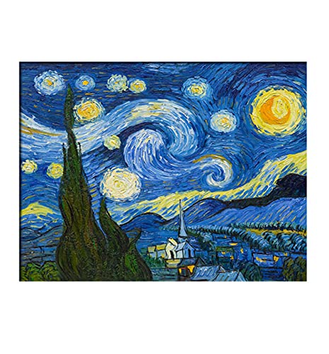 Instarry DIY 5D Diamond Painting Zubehör Groß Van-Gogh-Sternenhimmel Wandbilder Wohnzimmer 70x55 cm Instarry DIY 5D Diamond Painting Zubehör Groß Van-Gogh-Sternenhimmel Wandbilder Wohnzimmer 70x55 cm von Instarry