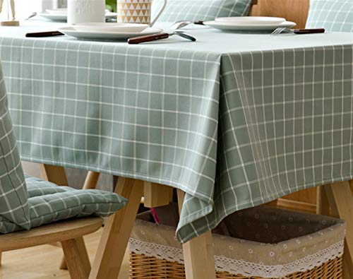 Insun Tischdecke Staubdicht Waschbar Küchentisch Abdeckung Tischtuch Skandinavischen Landhaus Stil Tischwäsche Wasser Grün 120x170cm Rechteckig Insun Tischdecke Staubdicht Waschbar Küchentisch Abdeckung Tischtuch Skandinavischen Landhaus Stil Tischwäsche Wasser Grün 120x170cm Rechteckig von Insun