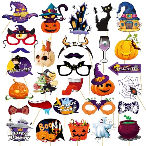 Intatikoo Halloween-Party-Foto-Requisiten von Intatikoo