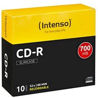 10 Intenso CD-R 700 MB von Intenso