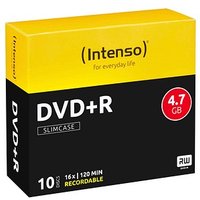 10 Intenso DVD+R 4,7 GB von Intenso