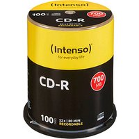 100 Intenso CD-R 700 MB von Intenso