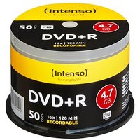 50 Intenso DVD+R 4,7 GB von Intenso
