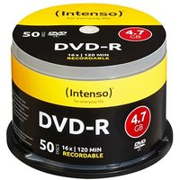 50 Intenso DVD-R 4,7 GB von Intenso