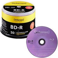 Intenso Blu-ray BD-R 25 GB, 50 St. von Intenso
