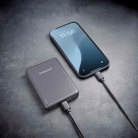 Intenso MW10000 Powerbank 10.000 mAh grau von Intenso