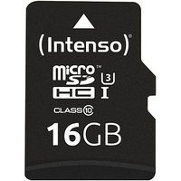 Intenso Speicherkarte microSDHC Professional 16 GB von Intenso