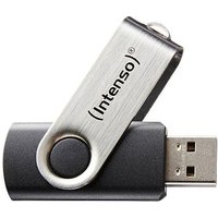 Intenso USB-Stick Basic Line schwarz, silber 64 GB von Intenso