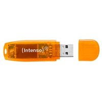 Intenso USB-Stick Rainbow Line orange 64 GB von Intenso