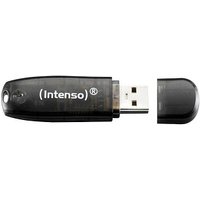 Intenso USB-Stick Rainbow Line schwarz 16 GB von Intenso