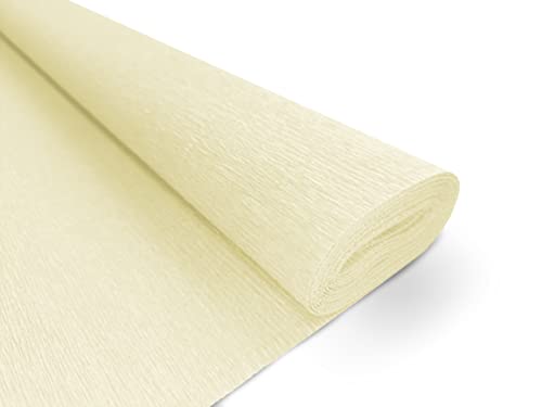 Interdruk BIKW102 Krepppapier Premium Ecry 200 x 50 cm, 102 Cream von Interdruk