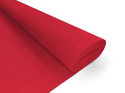 Interdruk BIKW107 Krepppapier Premium Czerwony 200 x 50 cm, 107 Rot von Interdruk