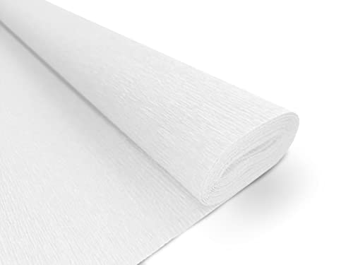 Interdruk Krepppapier Premium 160 g/m2 für Floristen und Kunstprojekte - 101 Weiß Interdruk Krepppapier Premium 160 g/m2 für Floristen und Kunstprojekte - 101 Weiß von Interdruk
