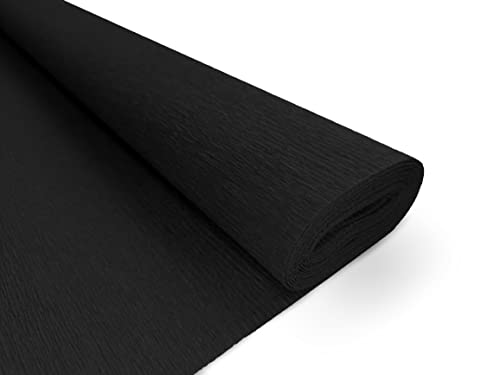 Interdruk Krepppapier Premium 160 g/m2 für Floristen und Kunstprojekte - 120 Schwarz Interdruk Krepppapier Premium 160 g/m2 für Floristen und Kunstprojekte - 120 Schwarz von Interdruk