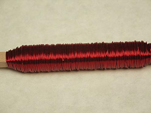 Deko Lackdraht Kupferlackdraht Glanzdraht 100 g Spule 0,5 g Ø rot Deko Lackdraht Kupferlackdraht Glanzdraht 100 g Spule 0,5 g Ø rot von Interflowers GmbH