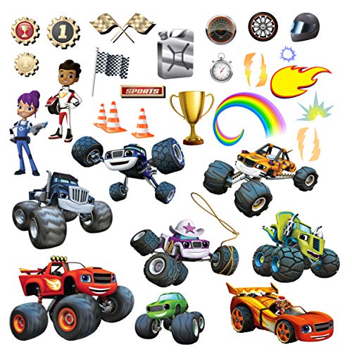 Cars F3 3D Cartoon Wandaufkleber für Schlafzimmer Jungen und Mädchen Wandbild Aufkleber Größe: Groß Cars F3 3D Cartoon Wandaufkleber für Schlafzimmer Jungen und Mädchen Wandbild Aufkleber Größe: Groß von Interpaw