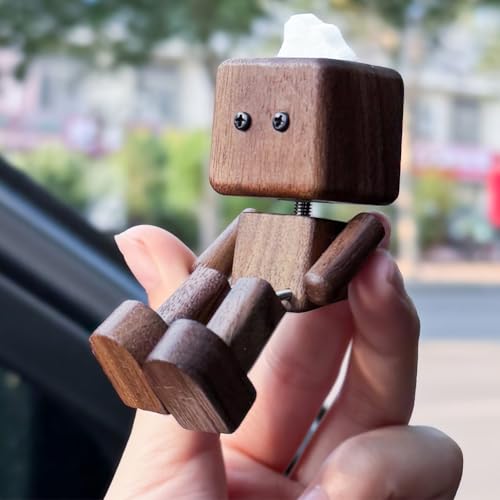 Introti Schüttelfrost - Figur, charmante kleine Holzfigur, die schwank, kreative Schüttelfuße Auto -Armaturenbrettdekorationen, Holzdesktop -Dekoration für Reisen und Zuhause Introti Schüttelfrost - Figur, charmante kleine Holzfigur, die schwank, kreative Schüttelfuße Auto -Armaturenbrettdekorationen, Holzdesktop -Dekoration für Reisen und Zuhause von Introti