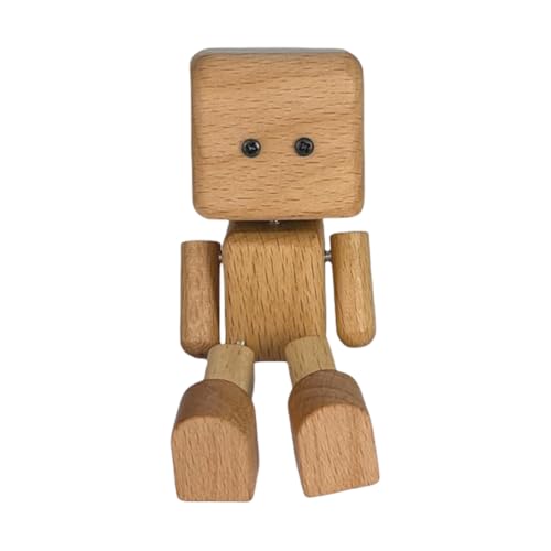 Introti Schüttelfrost - Figur, charmante kleine Holzfigur, die schwank, kreative Schüttelfuße Auto -Armaturenbrettdekorationen, Holzdesktop -Dekoration für Reisen und Zuhause Introti Schüttelfrost - Figur, charmante kleine Holzfigur, die schwank, kreative Schüttelfuße Auto -Armaturenbrettdekorationen, Holzdesktop -Dekoration für Reisen und Zuhause von Introti