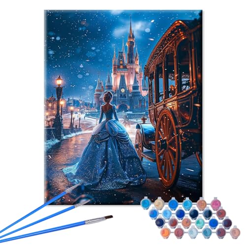 Invasye Malen Nach Zahlen, Malen Nach Zahlen Erwachsene, Malen Nach Zahlen Prinzessin, Groß Diy ölgemäLde Kit für Anfänger, für Geburtstag Geschenk, Geschenk Wand Dekor und Home Deko, 40 x 50 cm Invasye Malen Nach Zahlen, Malen Nach Zahlen Erwachsene, Malen Nach Zahlen Prinzessin, Groß Diy ölgemäLde Kit für Anfänger, für Geburtstag Geschenk, Geschenk Wand Dekor und Home Deko, 40 x 50 cm von Invasye
